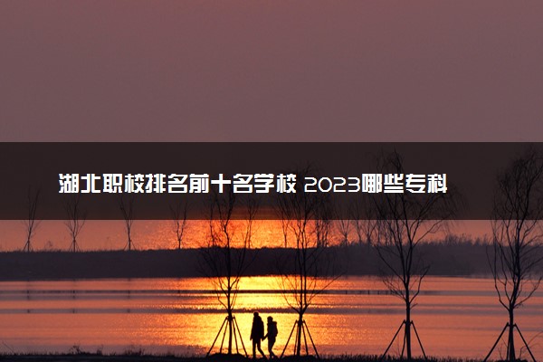 湖北职校排名前十名学校 2023哪些专科排名靠前