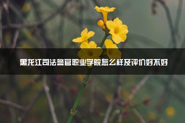 黑龙江司法警官职业学院怎么样及评价好不好 黑龙江司法警官职业学院口碑如何