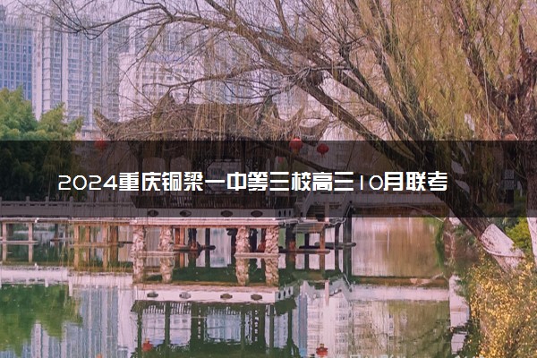 2024重庆铜梁一中等三校高三10月联考各科试题及答案汇总