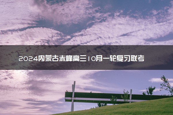 2024内蒙古赤峰高三10月一轮复习联考各科试题及答案汇总