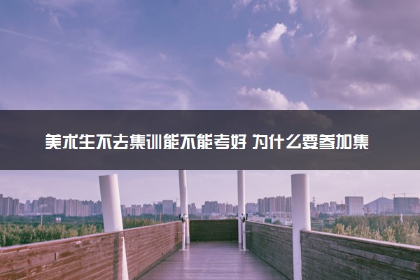 美术生不去集训能不能考好 为什么要参加集训