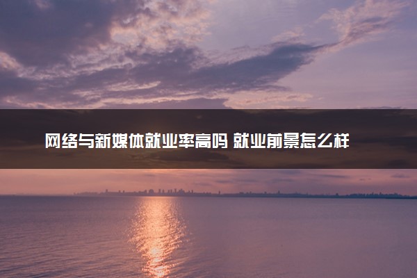 网络与新媒体就业率高吗 就业前景怎么样