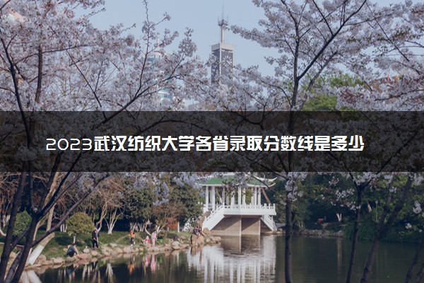 2023武汉纺织大学各省录取分数线是多少 投档最低分及位次