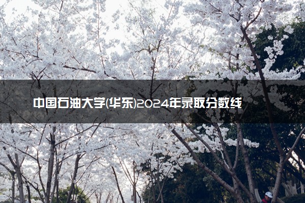 中国石油大学(华东)2024年录取分数线 各专业录取最低分及位次