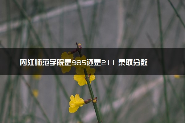 内江师范学院是985还是211 录取分数线是多少