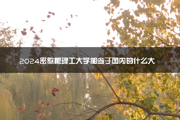 2024密歇根理工大学相当于国内的什么大学