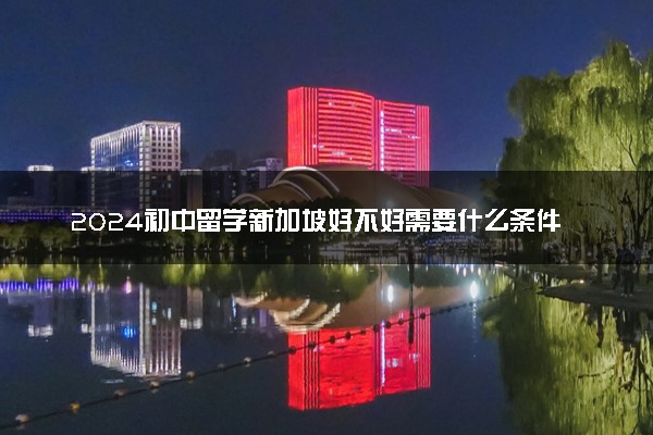 2024初中留学新加坡好不好需要什么条件