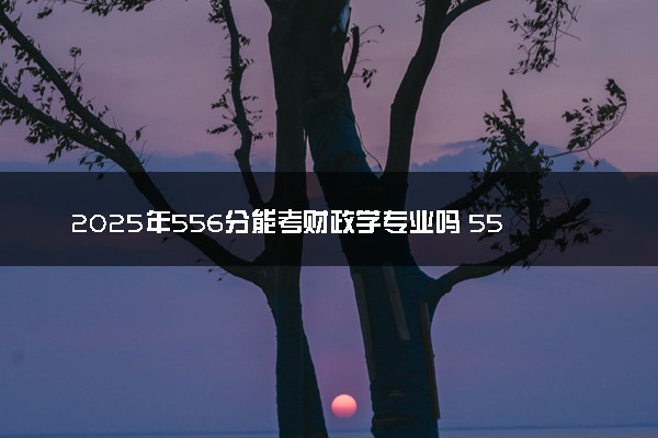 2025年556分能考财政学专业吗 556分财政学专业大学推荐